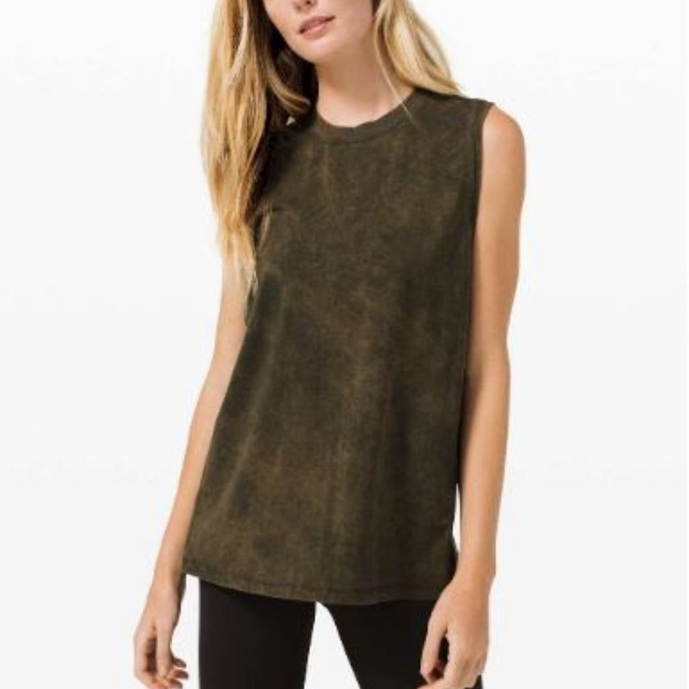Lululemon All Yours Boyfriend Tank *Wash